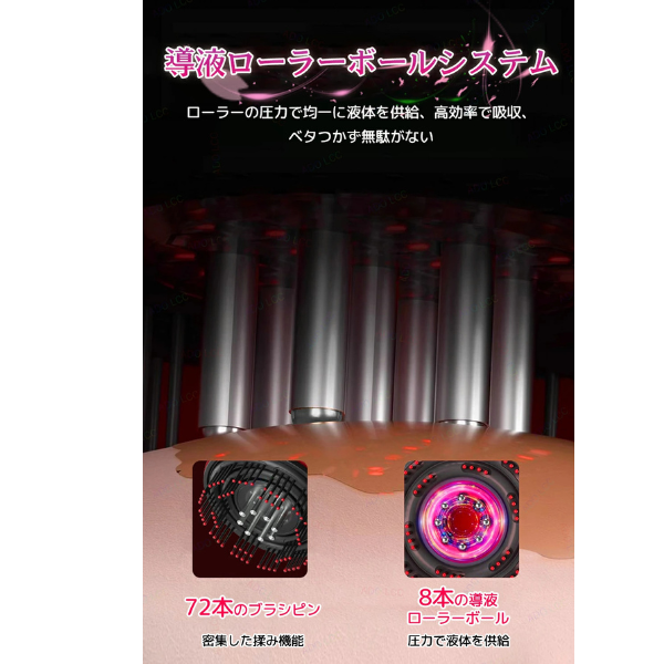 All Nippon™ ScalpWave 電気発毛ブラシ 赤外線ライトマシン付き ツボ頭皮マッサージ 抗脱毛運動 ヘアスクラバー コーム